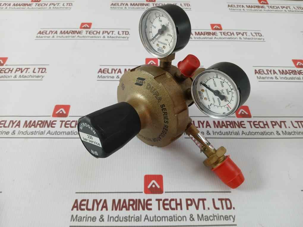 Esab 433-0196-515 Nitrogen Multi Stage Regulator 230Bar 0-230Psi