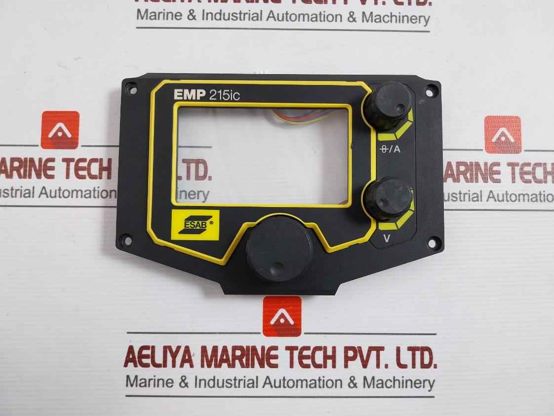 Esab Emp 215Ic Front Panel For Welding Machine