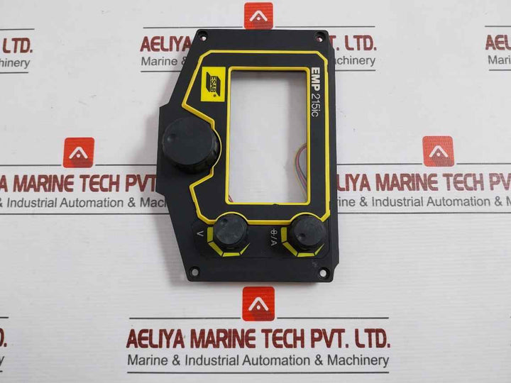 Esab Emp 215Ic Front Panel For Welding Machine