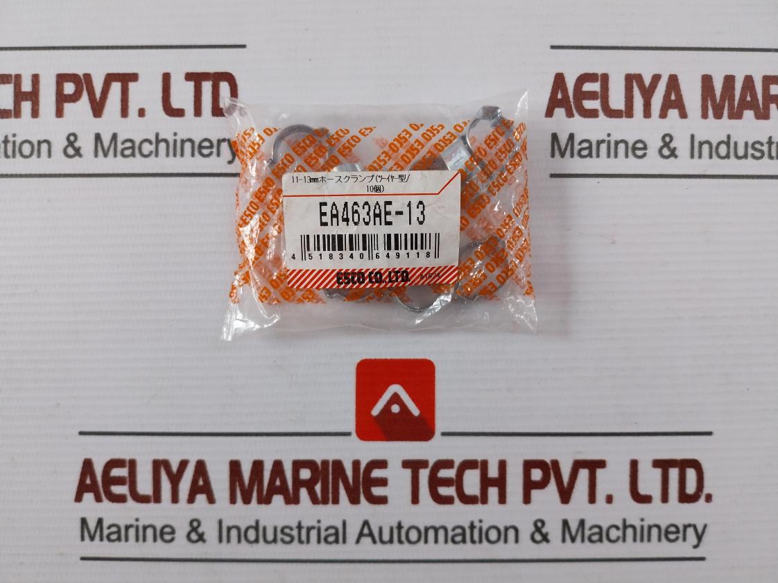 Esco Ea463Ae-13 Hose Clamp 11-13Mm (1Lot=10Pcs)