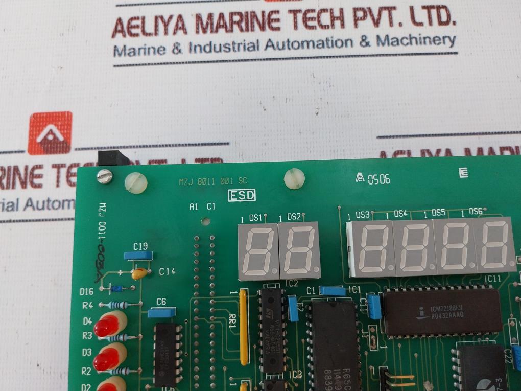 Esd Mzj 8011 001 Sc Printed Circuit Board