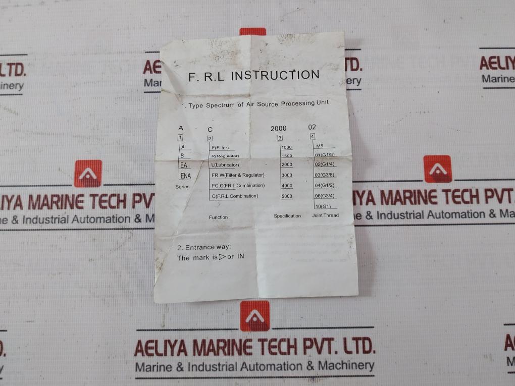 Esop Ar5000-10 Air Line Regulator 0.05–0.85 Mpa Ser A 3519001