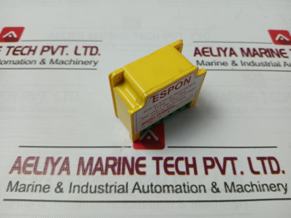 Espon Ee-044 Solid State Rectifier 440Vac/190Vdc 2.0 Amp