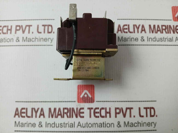 Essex 192-311144-11603 Power Relay Coil-120V 50/60Hz Used
