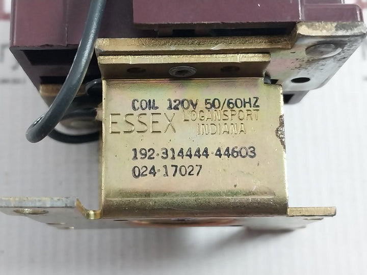Essex 192-314444-44603 Control Relay Coil 120V 50/60Hz