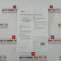 Lot Of 5X Est Siga-sb Detector Base