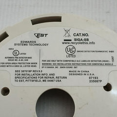 Lot Of 5X Est Siga-sb Detector Base