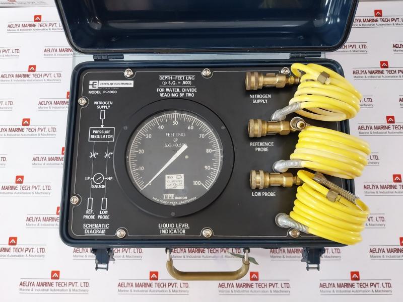 Esterline P-1000 Liquid Level Indicator Analog Readout