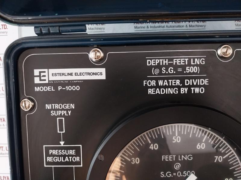 Esterline P-1000 Liquid Level Indicator Analog Readout