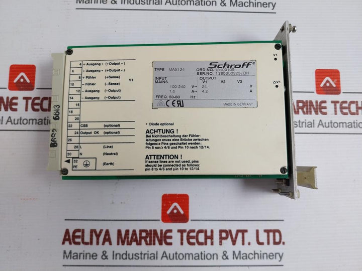 Eta-cd30-1K-v Steag Etaoptik 50/60Hz Spectrometer 110/230V