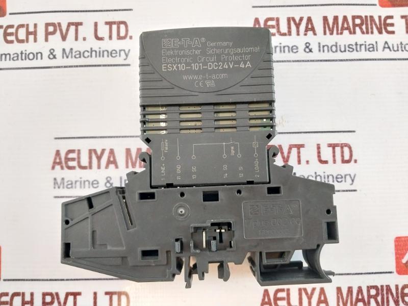 Eta Esx10-101-dc24v-4a/ Esx10-101-dc24v-2a Electronic Circuit Breaker Protector