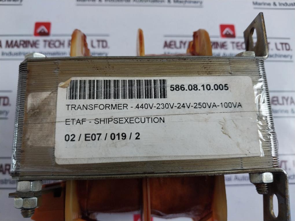 ETAF Enschede Transformer 440V 230V 24V 100VA 250VA