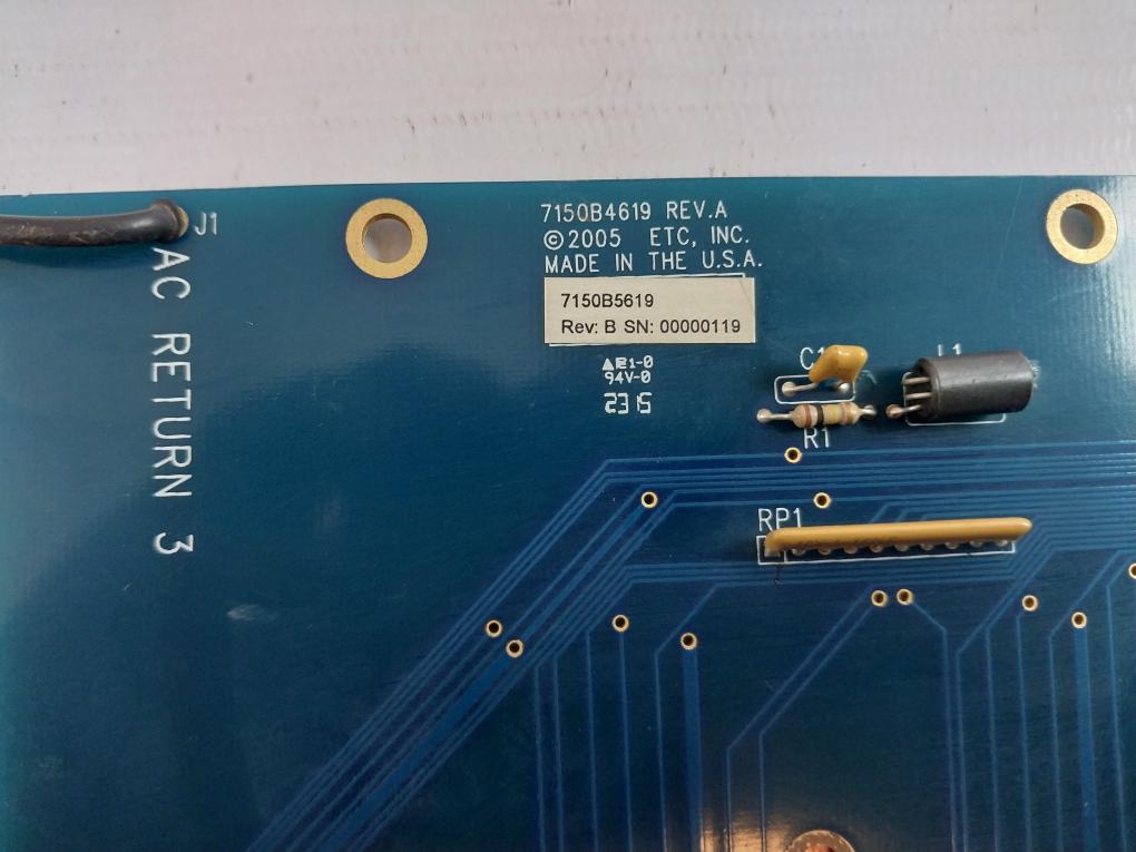 Etc 7150B4619 Printed Circuit Board
