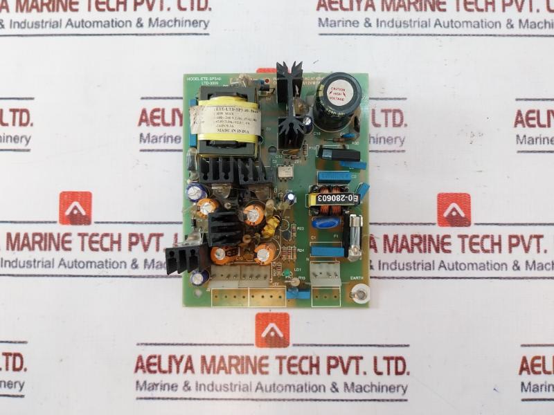 Ete-sps40-ltd-3009 Power Supply/Distribution Pc Board Module 100-264V Ac Rev.E