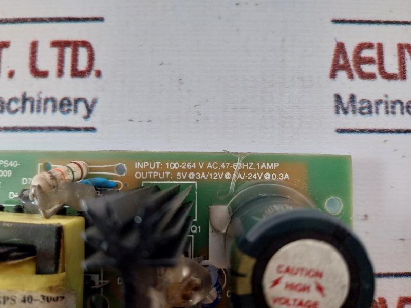 Ete-sps40-ltd-3009 Power Supply/Distribution Pc Board Module 100-264V Ac Rev.E