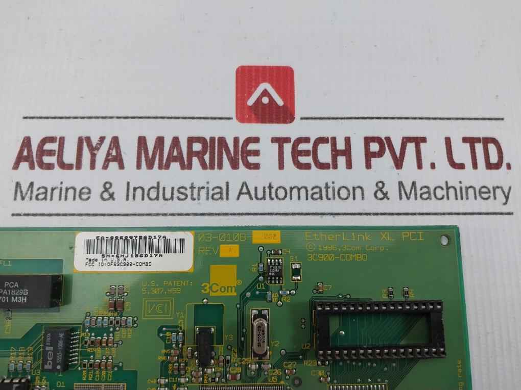 Etherlink Xl Pci Network Interface Card 3C900-combo Rev-a Brand 3Com