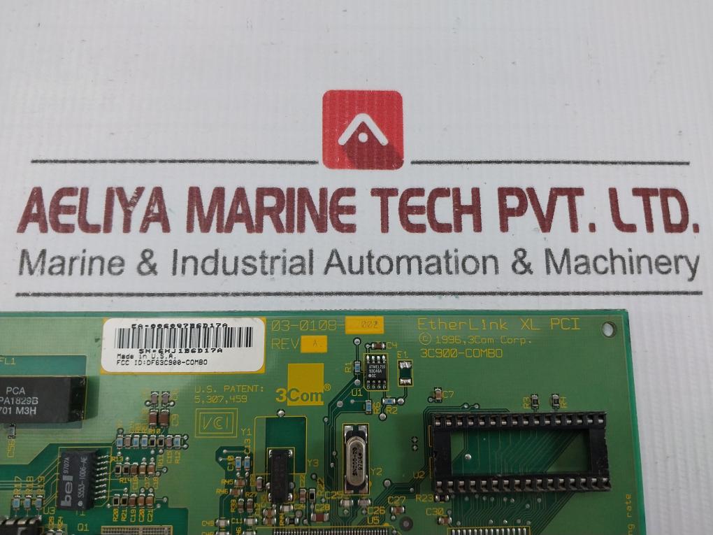 Etherlink Xl Pci Network Interface Card 3C900-combo Rev-a Brand 3Com
