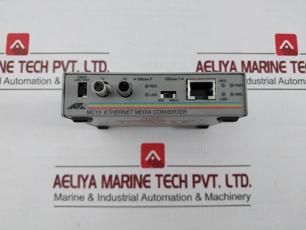 Ethernet Media Converter Rev-a Allied Telesyn At-mc13