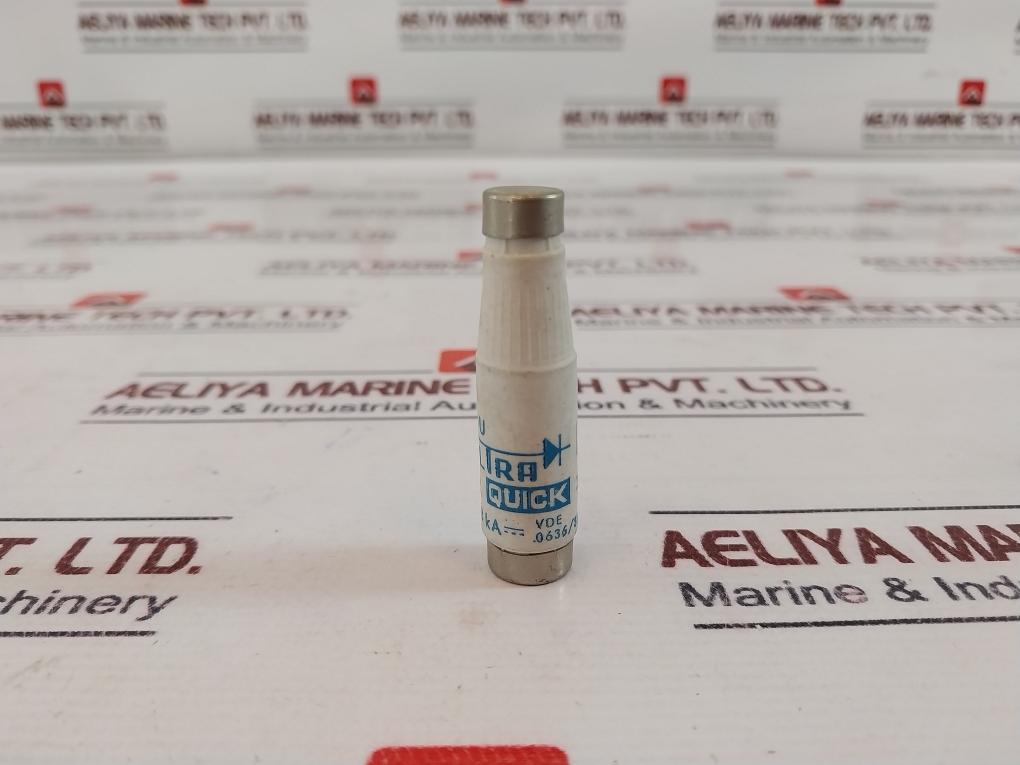 Lot Of 12X Eti E-16 Gr 500V 16A Bottle Fuse Di U Ultra Quick Breaking Capacity