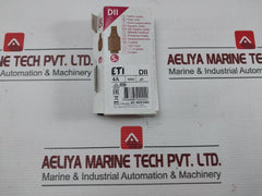 Eti Slow Blow Diazed Fuse Link 002312402, 4A 500V (1 Box =4 Pieces)