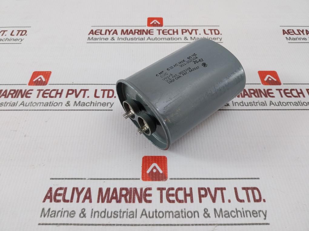 Euc 951-352503 Capacitor 660V Ac Max 60Hz