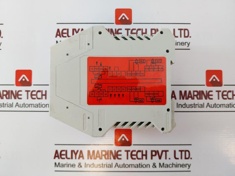 Euchner Ces-a-aea-04B Evaluation Safety Relay Module 072000, 250Ma Dc24V