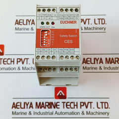 Euchner Ces-a-aea-04B Relay 24V Dc 250Ma Ac/Dc 6A 30V 1.5A 230V, 072000