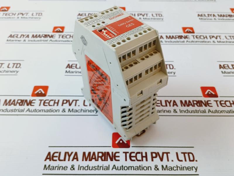 Euchner Ces-a-aea-04B Relay 24V Dc 250Ma Ac/Dc 6A 30V 1.5A 230V, 072000