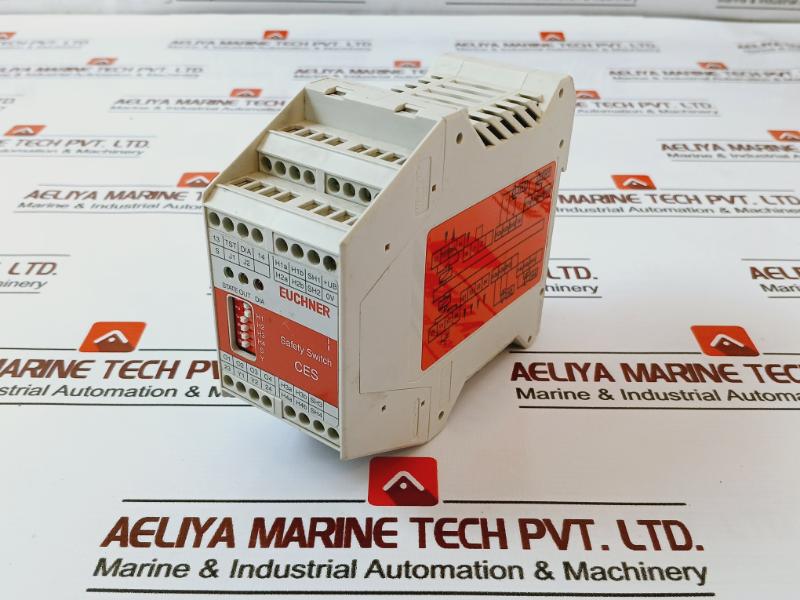 Euchner Ces-a-aea-04B Relay 24V Dc 250Ma Ac/Dc 6A 30V 1.5A 230V, 072000