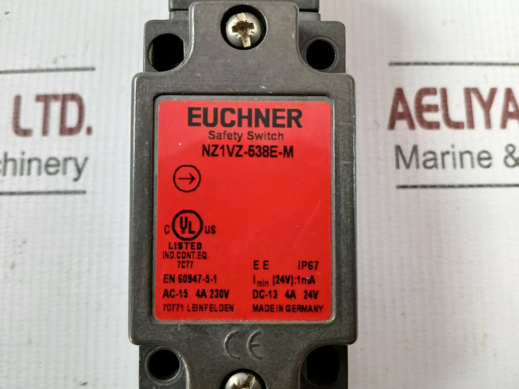 Nz1Vz-538E-m Safety Switch Ip67 Euchner