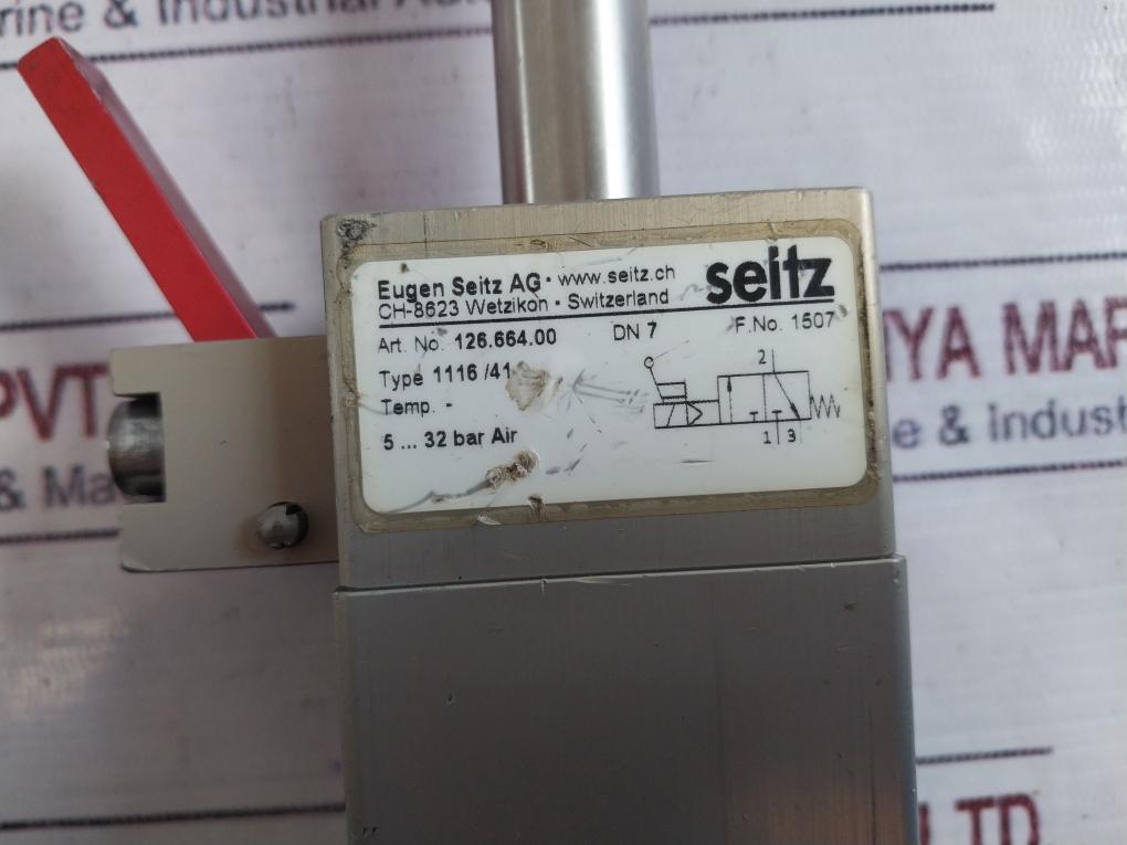 Eugen Seitz 1116/41 Solenoid Valve 126.664.00