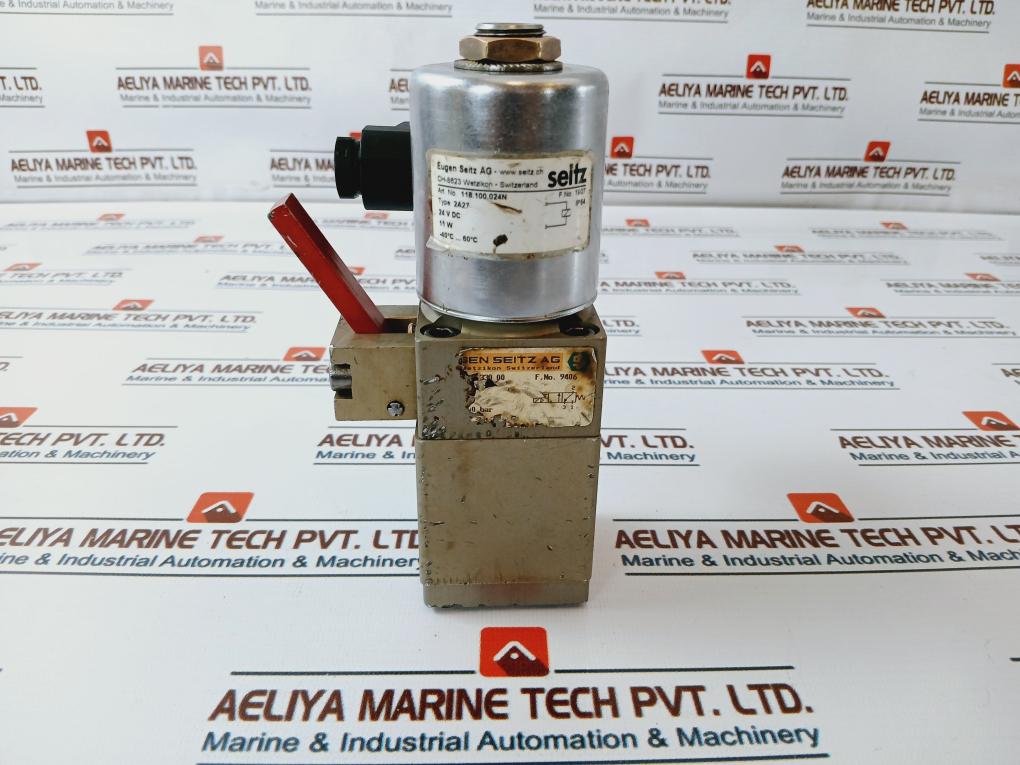 Eugen Seitz 118.100.024n Solenoid Valve Coil 2a27, 24 V Dc