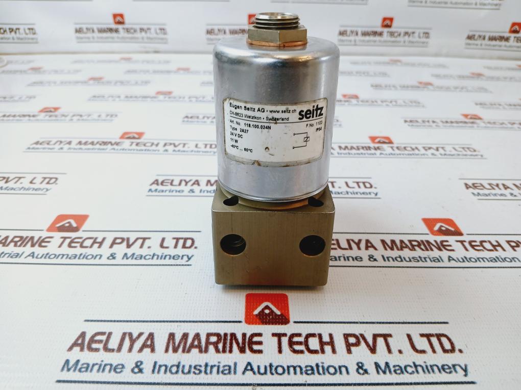 Eugen Seitz 118.100.024N Solenoid Valve IP54 24VDC