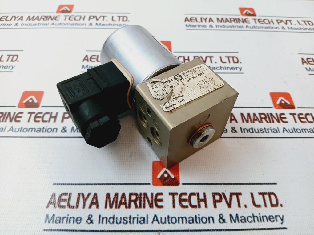 Eugen Seitz 118.100.024N Solenoid Valve IP54 24VDC