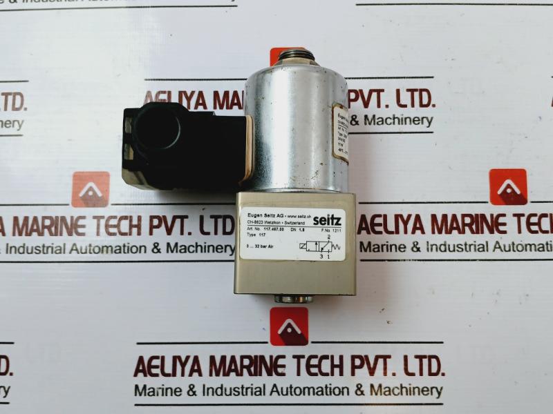 Eugen Seitz 118.100.024N Solenoid Valve With Coil 24V Dc, Ip54 11W F. No 1211