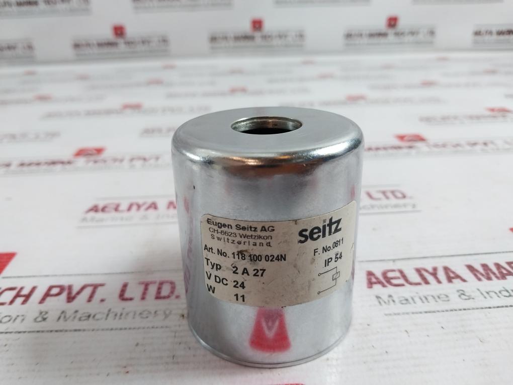 Eugen Seitz 118 100 024N Solenoid Valve 2A 27 Ip54 24V Dc 10A 250V