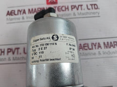 Eugen Seitz 118 156 110 N Solenoid Valve 32 Bar 10A 250V