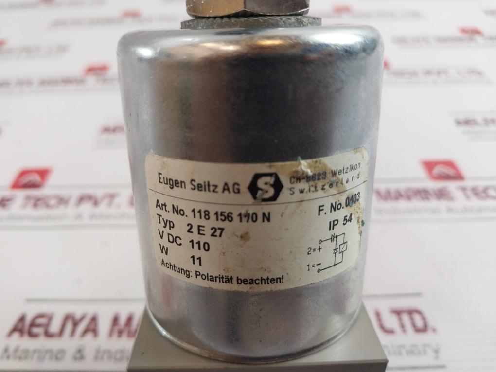 Eugen Seitz 118 156 170 N Solenoid Valve Coil 10A 250V