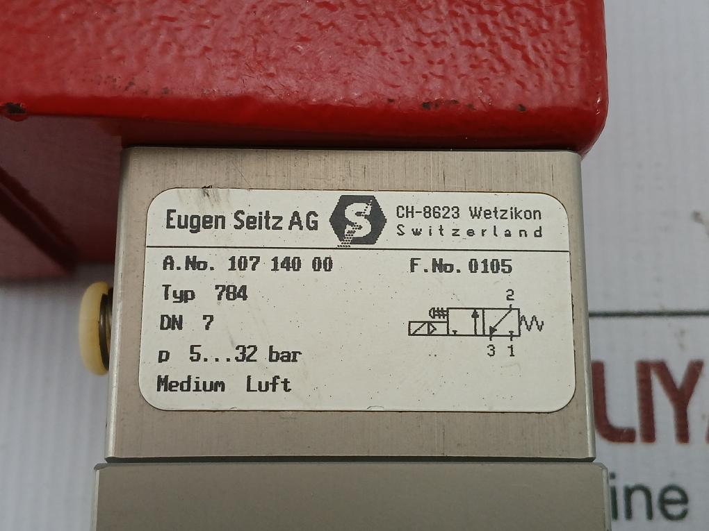 2A12 10714000 Solenoid Valve 24V Dc Eugen Seitz Ag