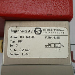 2A12 10714000 Solenoid Valve 24V Dc Eugen Seitz Ag