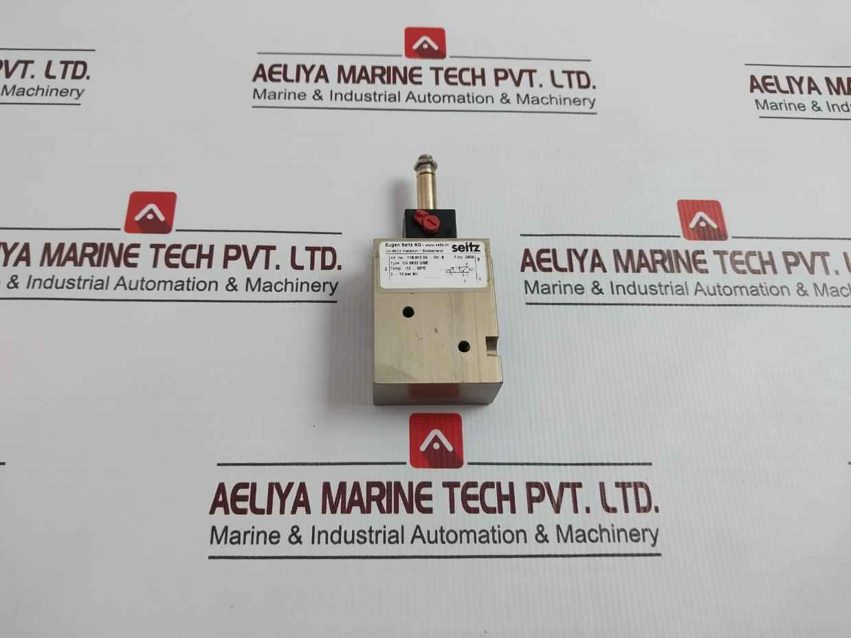 Eugen Seitz Ag 118.913.00 Pneumatic Solenoid Valve Cv 0632 Cge 2-10 Bar