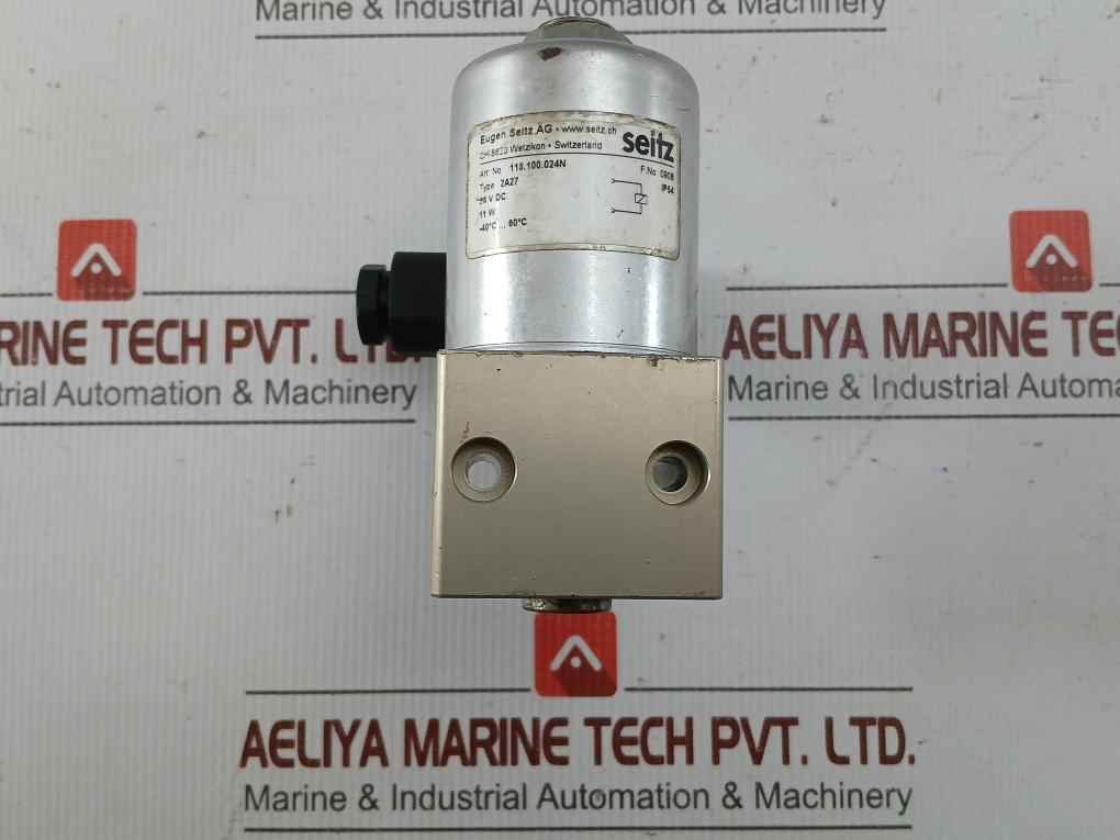 Eugen Seitz Solenoid Valve 118.100.024N 24V Dc Ip54