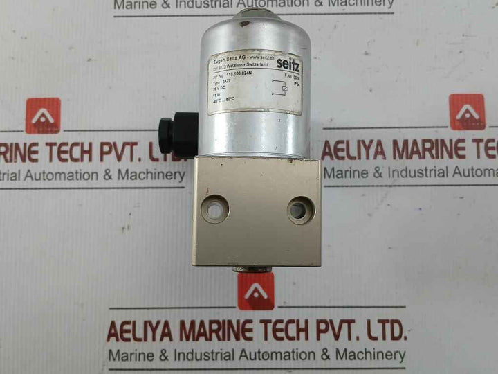 Eugen Seitz Solenoid Valve 118.100.024N 24V Dc Ip54