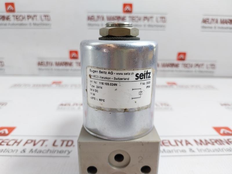 Eugen Seitz Solenoid Valve 24V Dc Ip54 Part No 118.105.024N