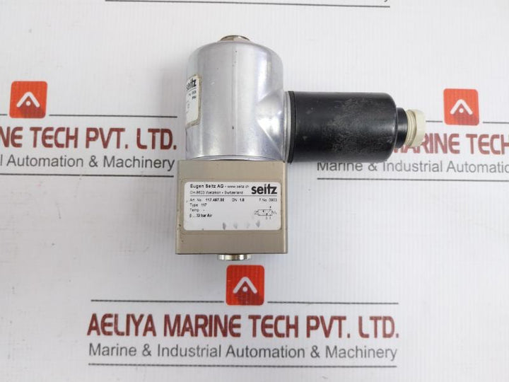 Eugen Seitz Solenoid Valve 24V Dc Ip54 Part No 118.105.024N
