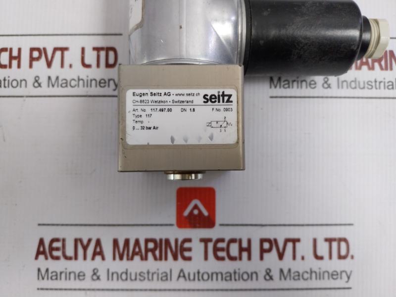 Eugen Seitz Solenoid Valve 24V Dc Ip54 Part No 118.105.024N