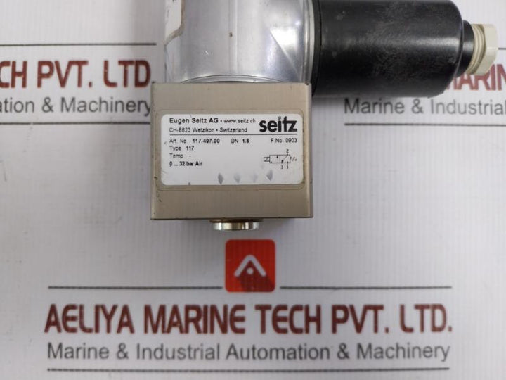 Eugen Seitz Solenoid Valve 24V Dc Ip54 Part No 118.105.024N