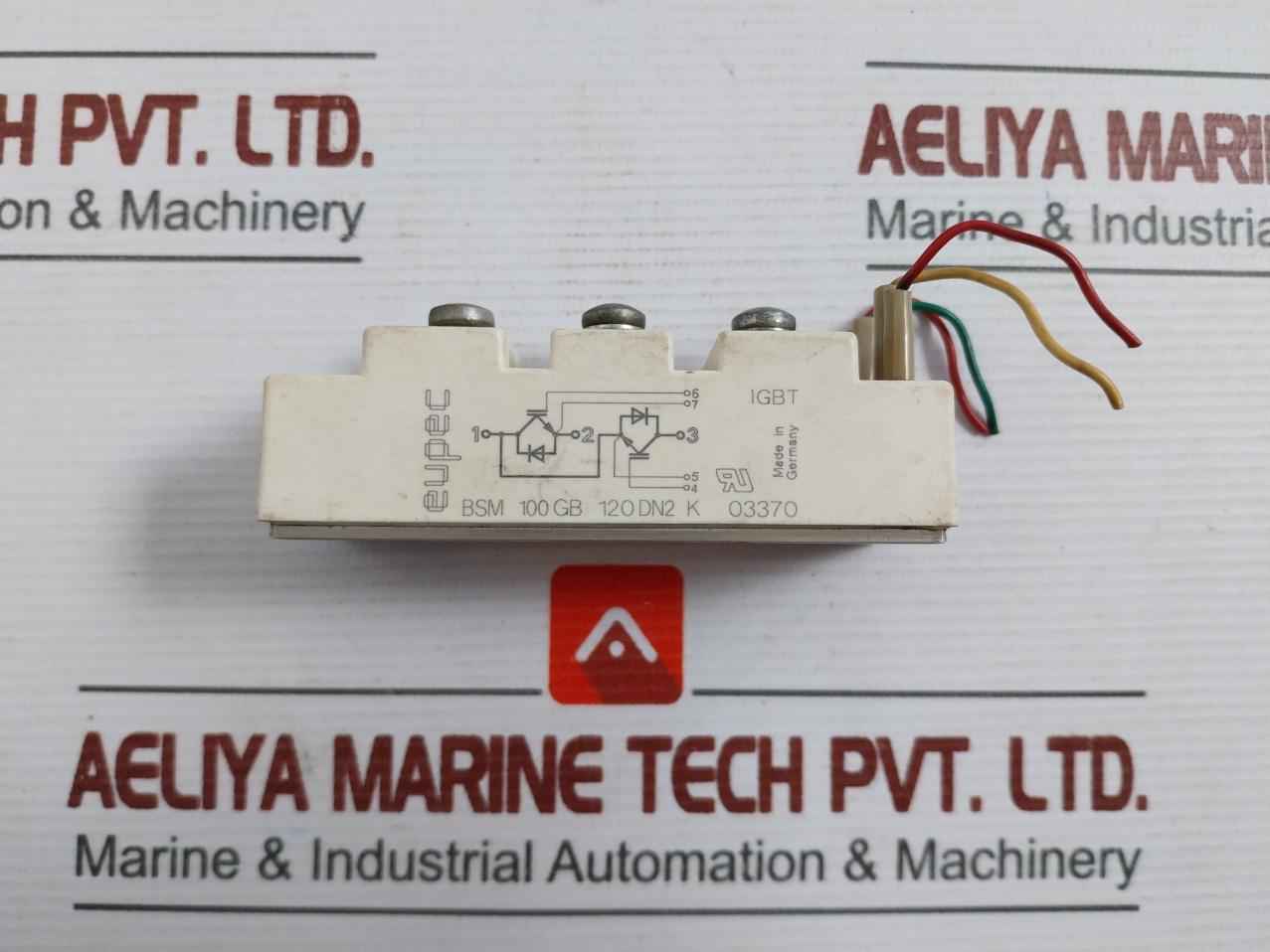 Eupec Bsm 100Gb 120 Dn2 K Power Thyristor Module
