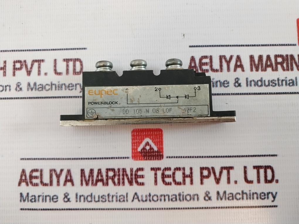 Eupec DD 105 N 08 L0F Powerblock Thyristor Module
