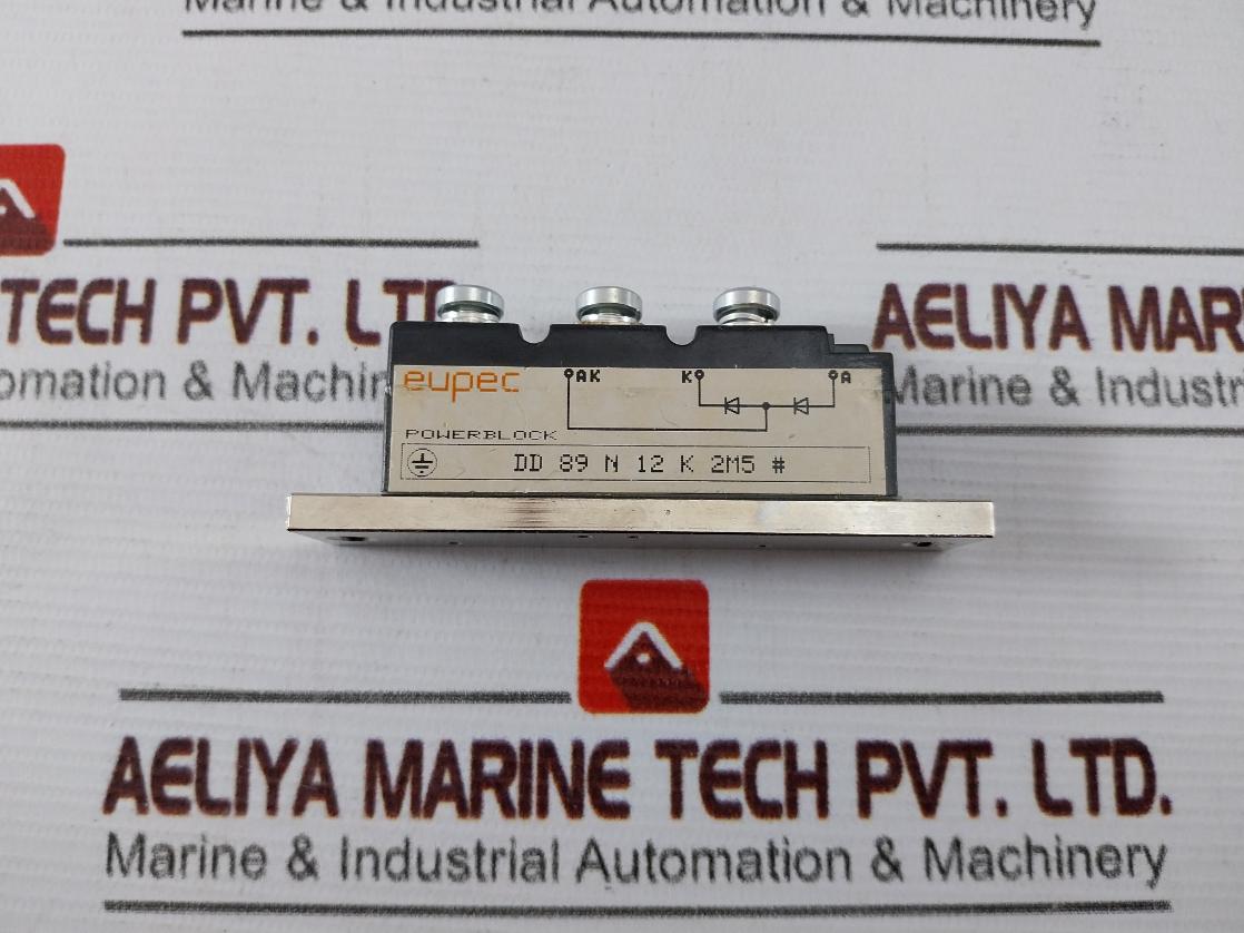 Eupec Dd 89 N 12 K 2M5 Rectifier Diode Power Block Dd104N H-7382 A 04.0